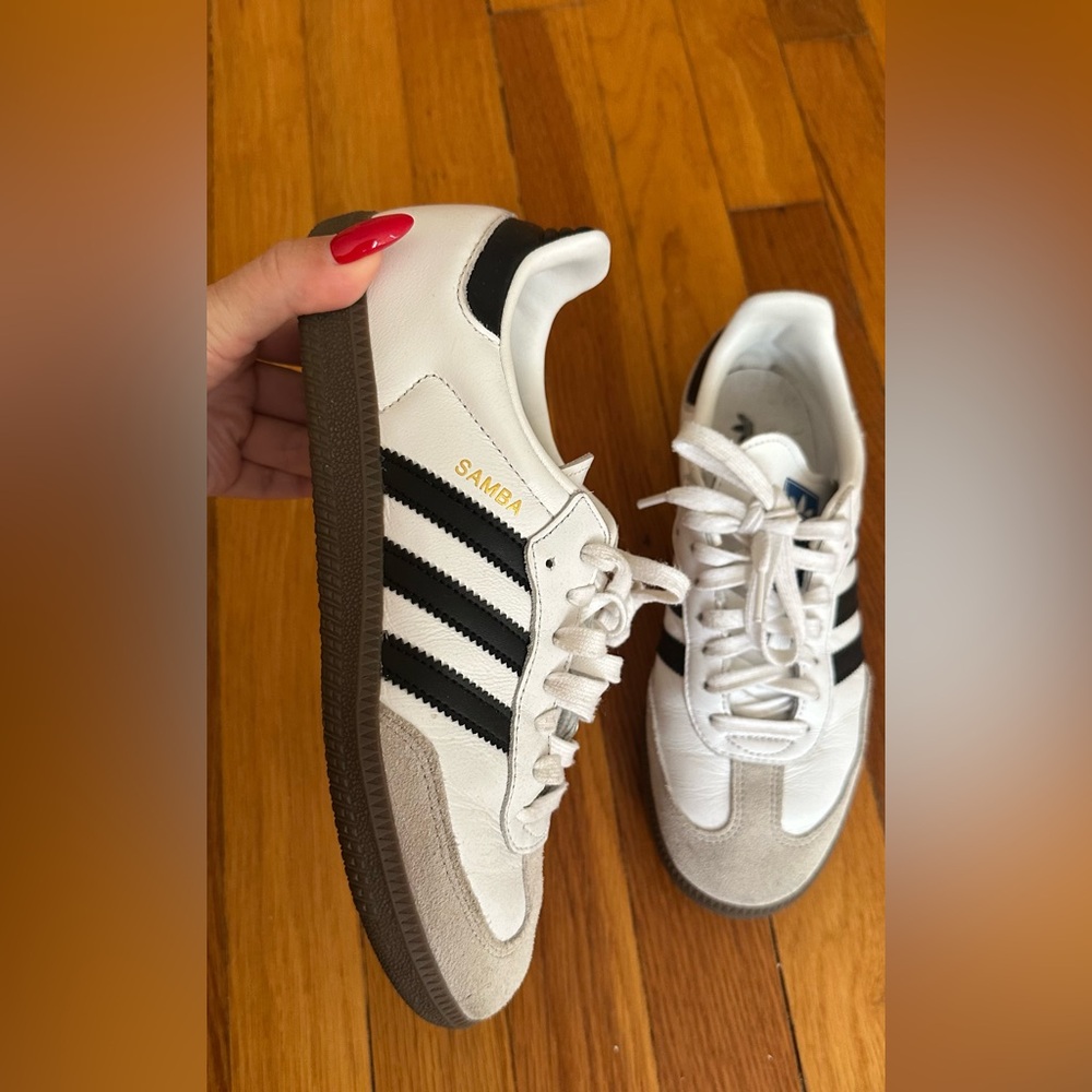Adidas Samba Black and White Sneakers